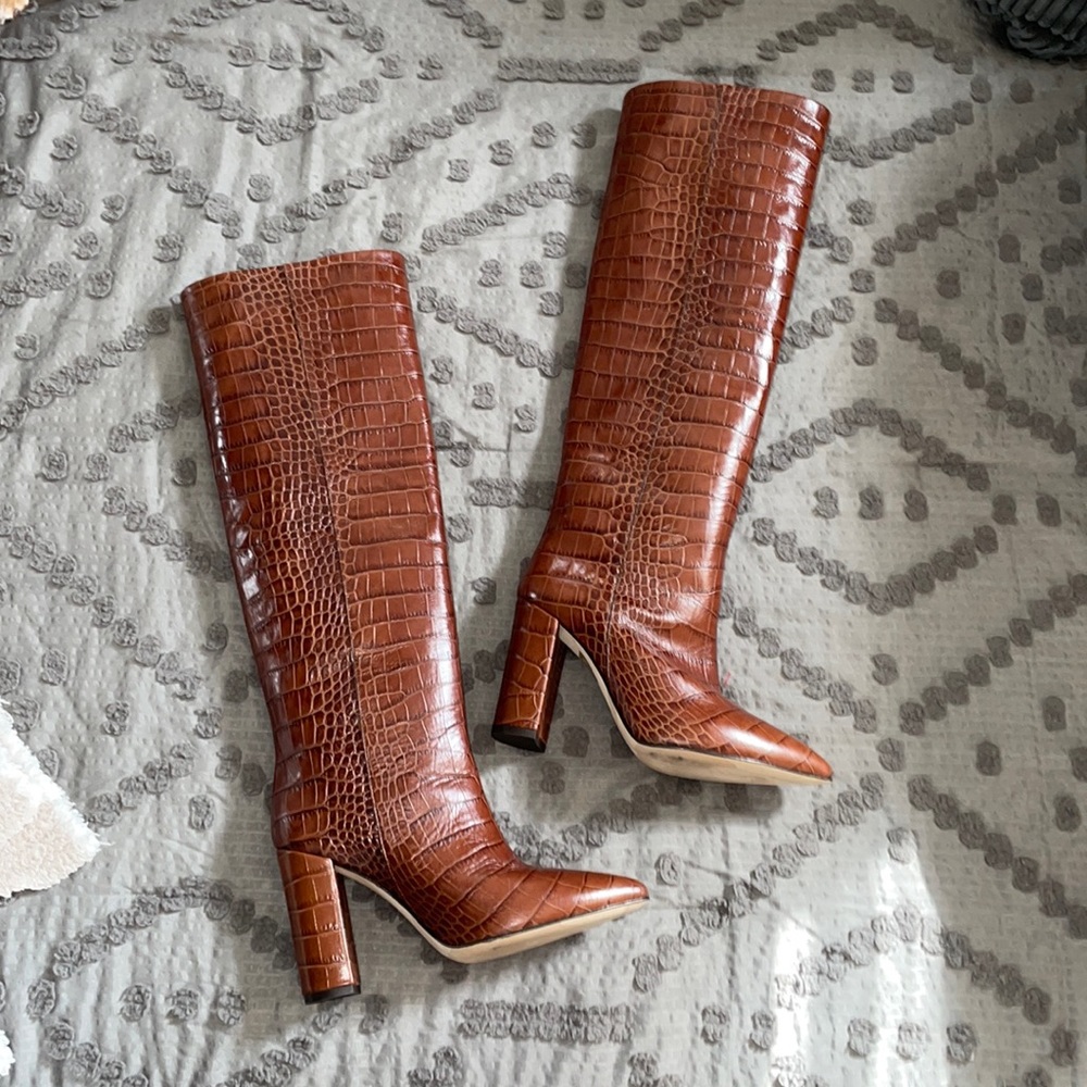 Gorgeous BRAND NEW Paris Texas knee high boots - size 6.5